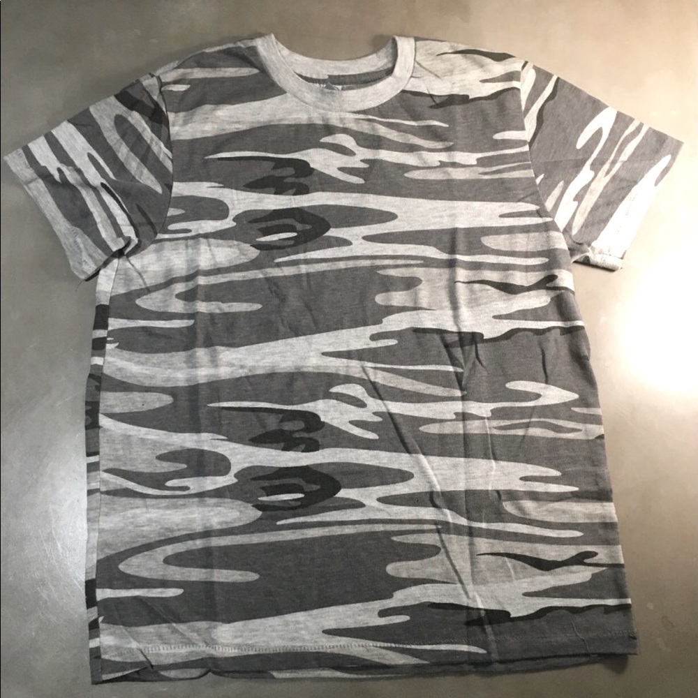 Alternative® Eco Urban Buff Gray Camo Tee Medium